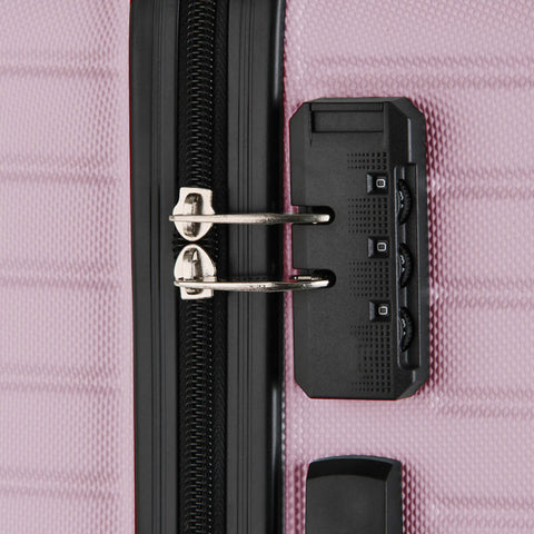 Mala De Viagem Rosa Tonin Rígida Bagagem De Mão Rodinhas 360 Gaia 34x23x55cm