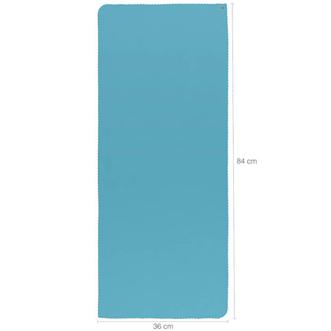 Toalha Microfibra Sea to Summit Airlite Towel 36x84cm Média de Rosto Azul Alta Absorção