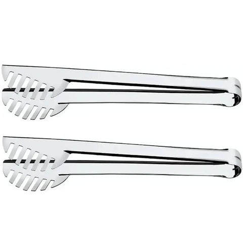 Conjunto 2 Pegadores de Massa Aço Inox 28cm Beli Brinox Talher de Servir Macarrão Salada