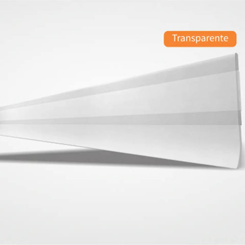Kit 4 Veda Porta 100cm cada Silicone Transparentes Autoadesivos Ajustáveis Comfort Door