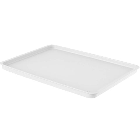 Bandeja Branca 34x24cm Slim Coza Plástica Restaurante Multiuso Organizadora Decorativa