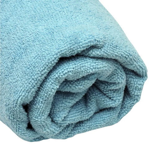 Kit 2 Toalhas Soft Azteq de Secagem Rápida 60x120cm cada Banho Academia Camping Azul