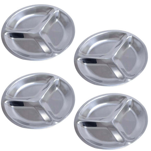 Kit 4 Porta Couverts Petisqueiras Redondas 16cm Aço Inox Restaurantes Bares