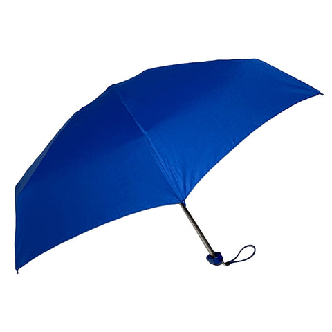 Mini Sombrinha 78cm Guarda Chuva de Bolsa Fazzoletti Alumínio Manual Azul