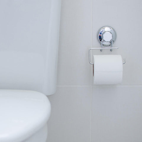 5 Acessórios De Banheiro Inox com Ventosa Papeleira Toalheiro Saboneteira Porta Shampoo Astra