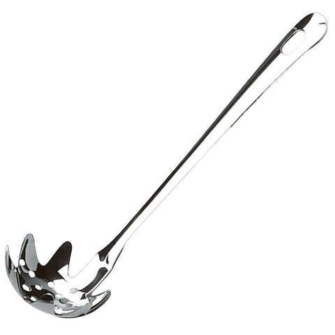 Kit 4 Pegadores de Massa Macarrão Tipo Concha 28cm Aço Inox Restaurantes Brinox Cozinha Suprema