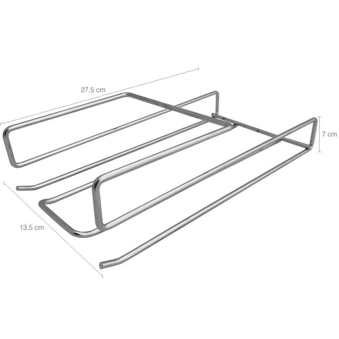 Kit 2 Suporte Pendurar Taças Aramado Organizador de Armário Porta Taças