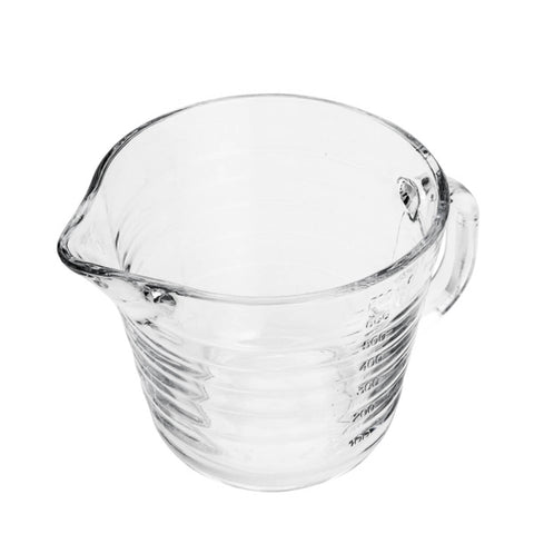 Jarra Medidora de Vidro 700ml Lyor Caneca Copo Medida Receita Com Alça Bico