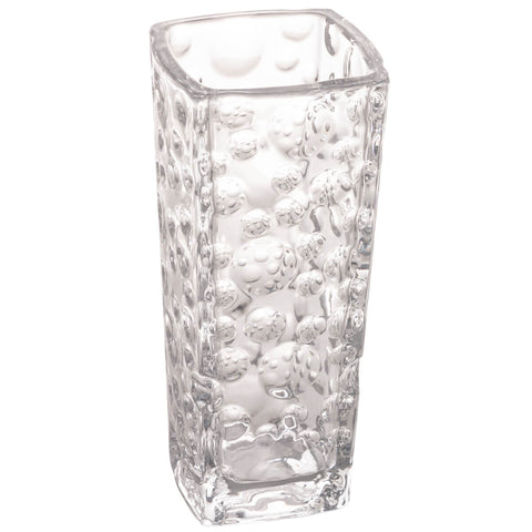 Vaso de Vidro para Flores 6x6x15,5cm Jarro de Flor de Mesa Transparente Pequeno Sortido Lyor