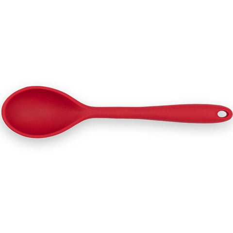 Colher de Silicone Arroz 27,5cm Utensílios de Cozinha Talheres Linha Flex Brinox Vermelho