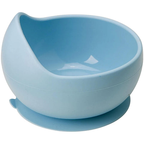 Bowl com Ventosa Buba Silicone 350ml +6m Azul Pratinho Tigela Papinha Infantil