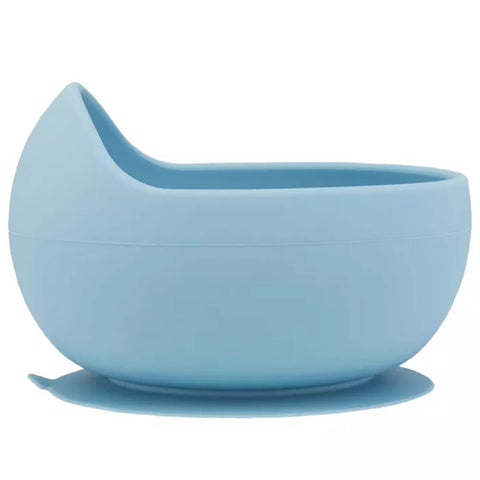 Bowl com Ventosa Buba Silicone 350ml +6m Azul Pratinho Tigela Papinha Infantil