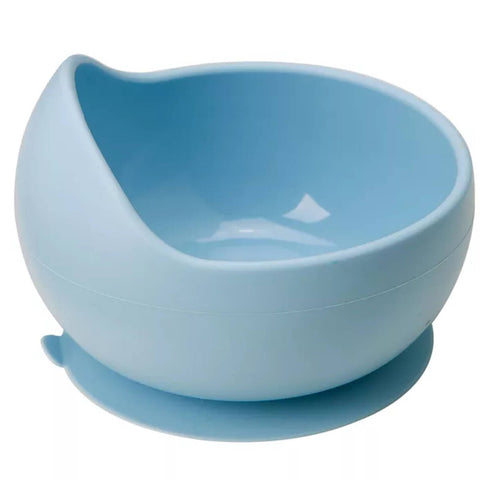 Bowl com Ventosa Buba Silicone 350ml +6m Azul Pratinho Tigela Papinha Infantil