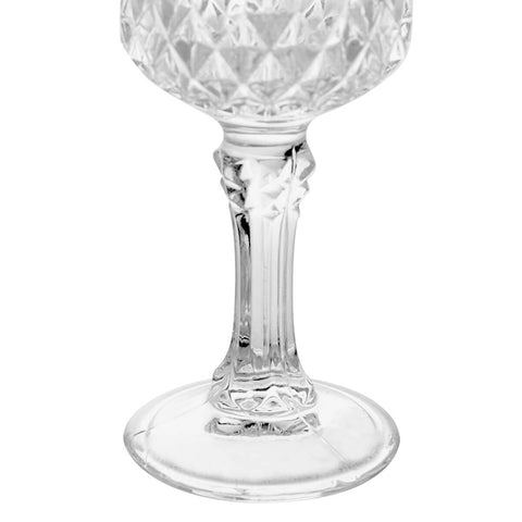 Conjunto 6 Taças para Licor de Vidro Diamond Lyor Tacinhas 60ml para Eventos Casa Bares