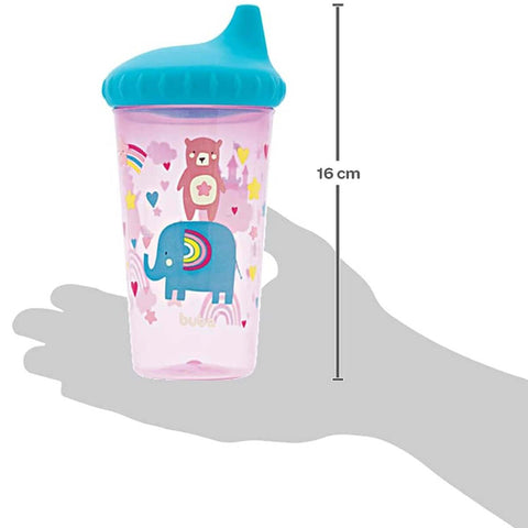 Copo Infantil com Tampa Antivazamento +12m 300ml Unicórnio Buba Criança