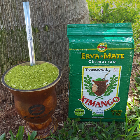 3 Pacotes de Erva Mate De Chimarrão Tradicional 1kg cada À Vácuo Ximango