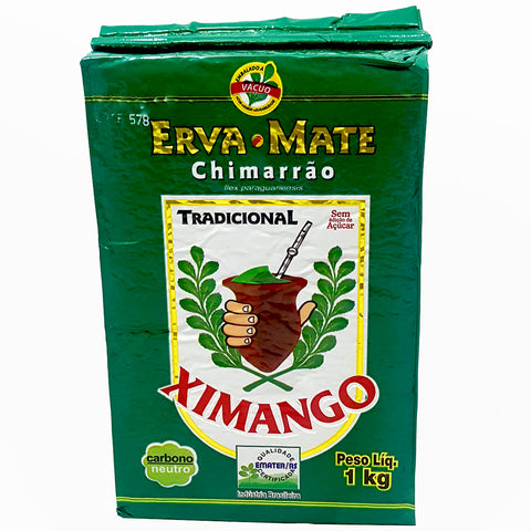 3 Pacotes de Erva Mate De Chimarrão Tradicional 1kg cada À Vácuo Ximango