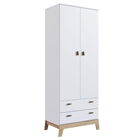 Guarda-Roupas Infantil 02 Portas e 02 Gavetas Branco Itapuã
