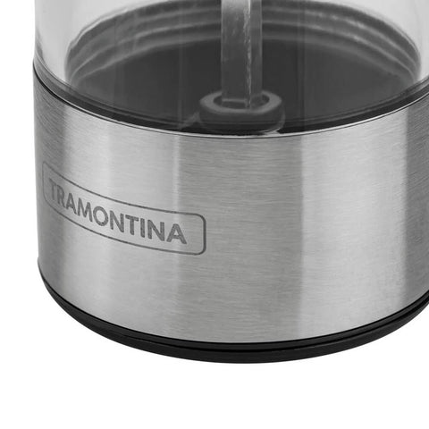 Moedor de Sal Grosso Pimenta Temperos Especiarias Tramontina Realce Manual Aço Inox Acrílico