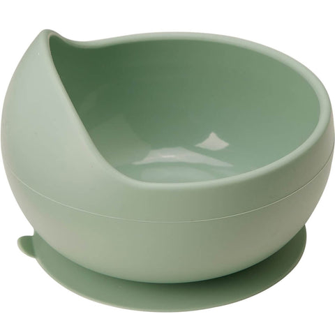 Bowl de Silicone para Bebê Verde Buba com Ventosa +6m Introdução Alimentar Tigela para Papinha