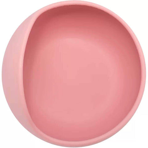 Kit Introdução Alimentar Silicone Buba Menina Rosa Babador Bowl Talheres de Treinamento