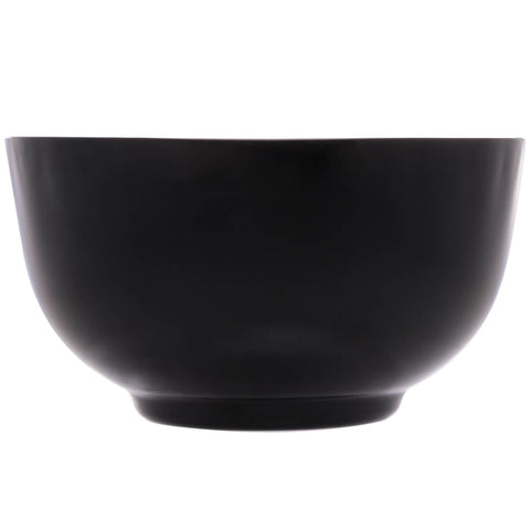 Kit 6 Bowls de Vidro 700ml Cumbucas Preto Tigela Sopa Saladas Caldos Sobremesas Opalino Lyor