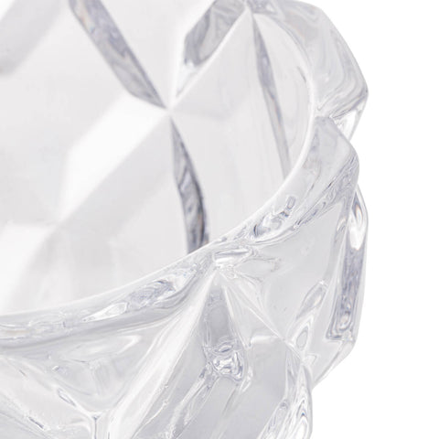 Kit 25 Molheiras de Cristal Diamond Lyor 270ml de Mesa para Restaurantes Hotéis Bowl Decorativo