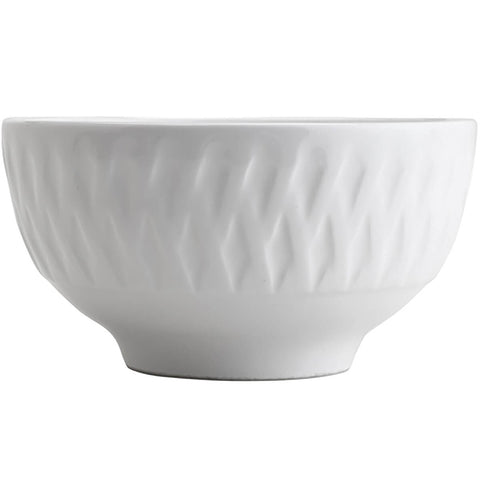 25 Bowls de Porcelana Branca Lyor 270ml Cumbucas para Sobremesa Hotéis Bares Restaurantes