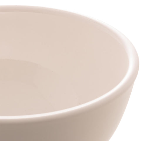 48 Cumbucas de Porcelana Branca Lyor Clean 330ml Hotel Bowls Café da Manhã