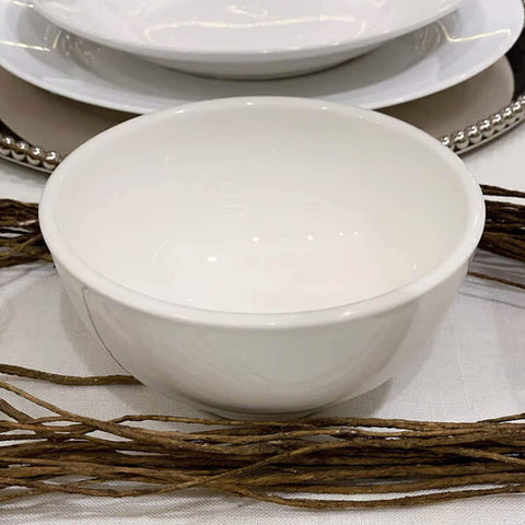 50 Bowls de Porcelana Branca Restaurante Hotel Bar Cumbucas 540ml Lyor Clean