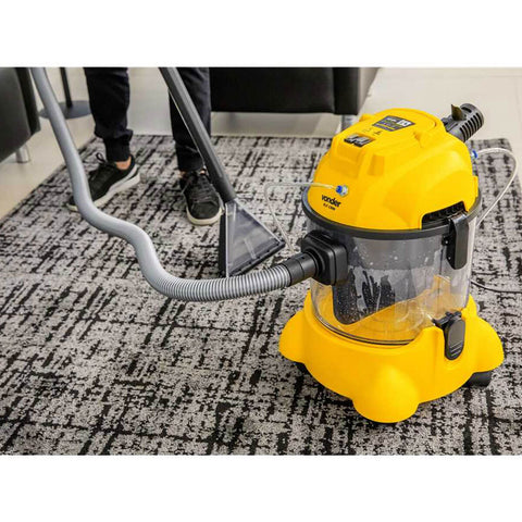 Extratora para Limpeza Aspirador Tambor Vonder 220V 10L Amarelo e Preto ELV1300