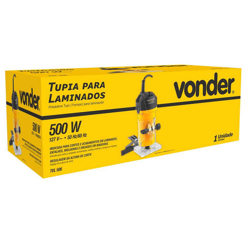 Tupia Laminadora com Regulagem de Altura de Corte 127V Vonder 500W TLV506