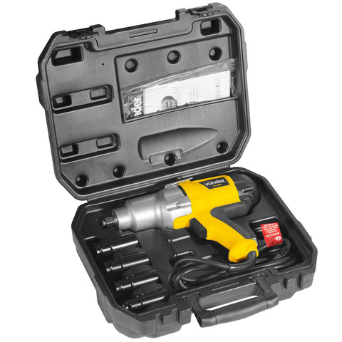 Chave de Impacto Encaixe de 1/2" Elétrica 220V Vonder 900W Fixar Soltar Porcas Parafusos Sextavados