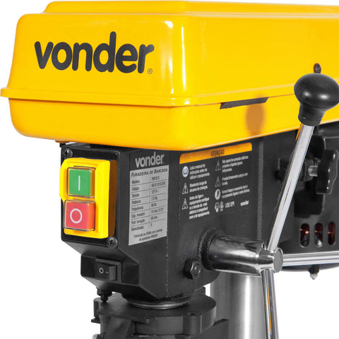 Furadeira de Bancada Industrial 13mm 127V Vonder FBV013 com 5 Velocidades