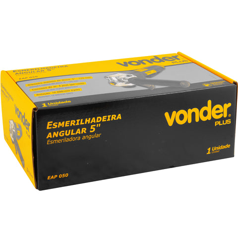 Esmerilhadeira Angular Pneumática 125mm EAP050 Vonder Plus Uso Industrial