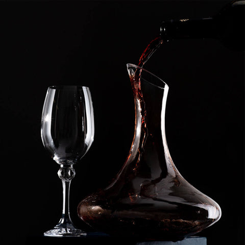 2 Jarras Decanter para Vinho Vidro 1,5 Litros Wolff Decantador para Adegas Bares