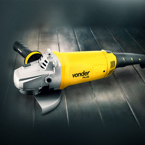 Esmerilhadeira Angular 7' 3000W 220V Modelo EAV 3007 Vonder para Superfícies Metálicas