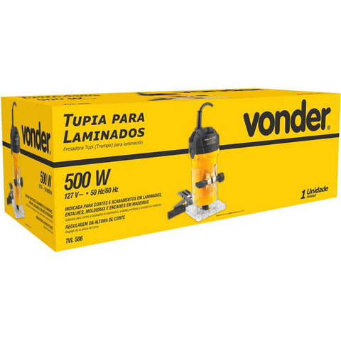 Tupia Laminadora com Regulagem de Altura de Corte 127V Vonder 500W TLV506