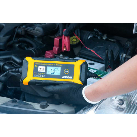 Carregador inteligente de bateria 220 V~ 240 V~ CIB 080 VONDER