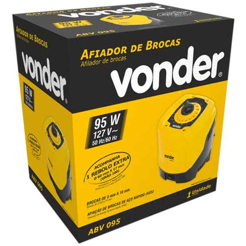 Afiador de brocas de 3 a 10 mm 95 W ABV 095 127 V~ VONDER