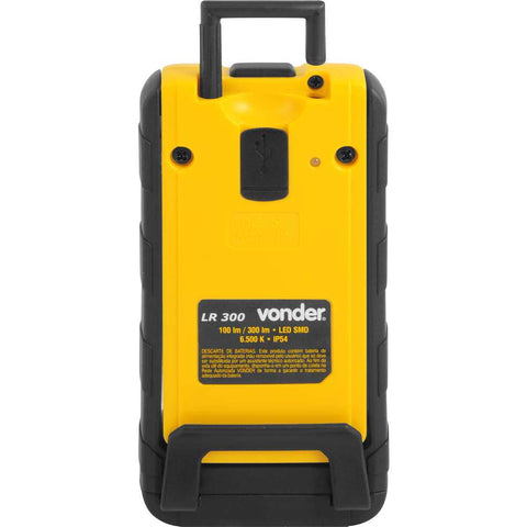 Lanterna recarregável de inspeção compacta LED SMD LR 300 VONDER