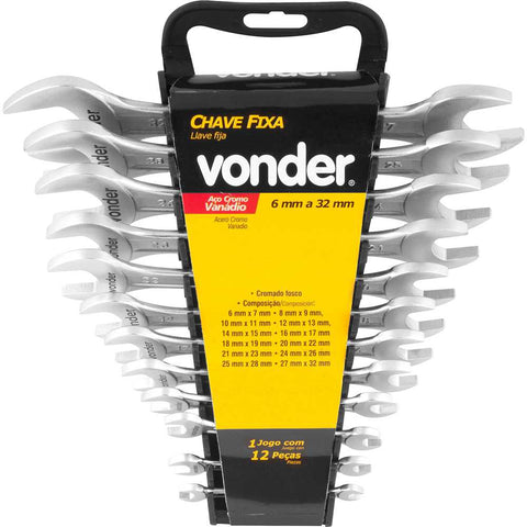 Jogo de chaves fixas 6 mm a 32 mm VONDER