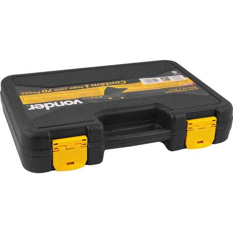 Jogo combinado brocas e bits com 70 peças VONDER