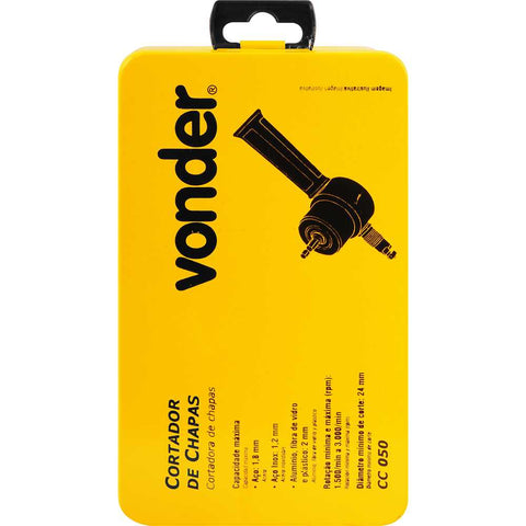 Cortador de chapas CC 050 VONDER