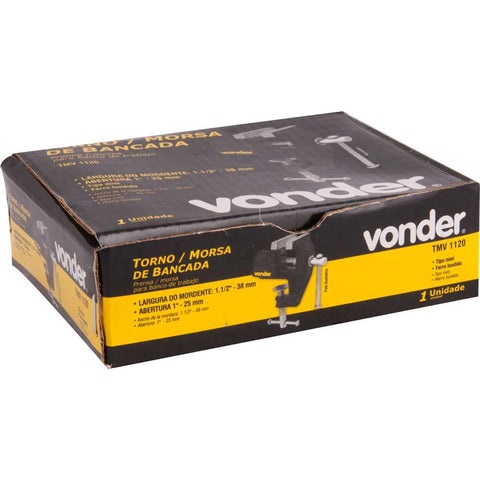 Torno de bancada tipo mini 11/2" VONDER