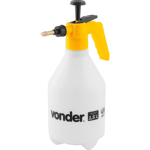 Pulverizador 1,5L Compressão Prévia da Vonder Jato Regulável Manual Para Jardim