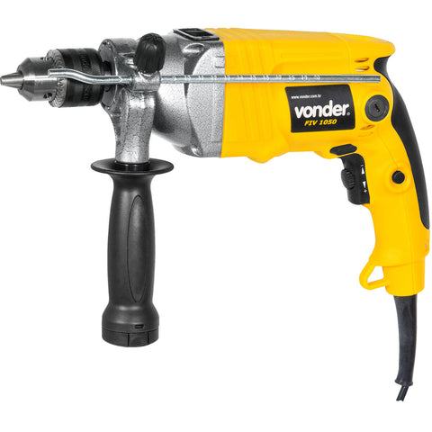 Furadeira com Impacto 127V 1/2" Vonder FIV1050w Aço Madeira Concreto