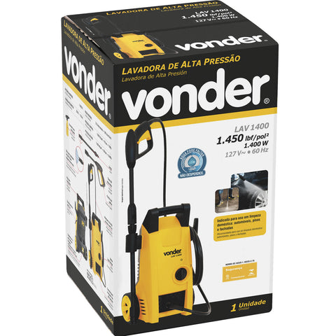 Lavadora de Alta Pressão 127V Vonder 1.400W LAV 1400
