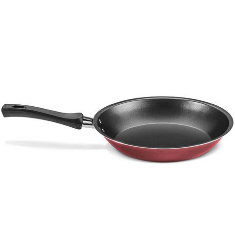 Frigideira Antiaderente com Espátula de Nylon Preta 700ml Soutier Francesa Superflon Ultra Cristal MTA Cereja