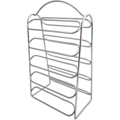 Conjunto Porta Xícaras Pires e Suporte Porta 50 Cápsulas Café Nespresso aramado Bancada Cromado